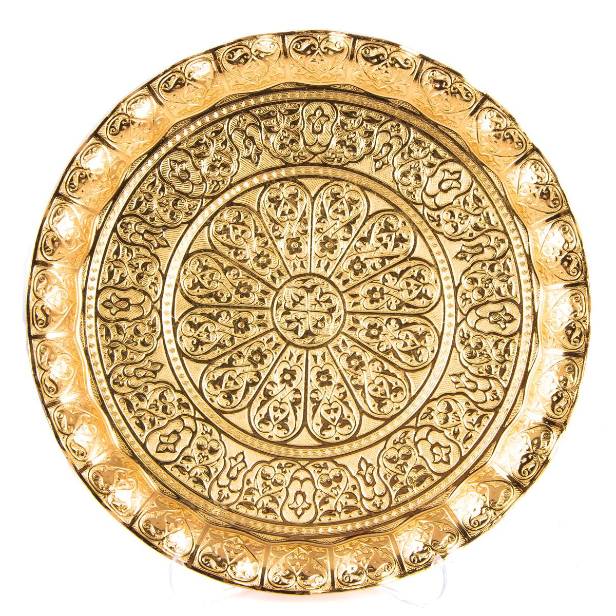 Copper Turkish Coffee Serving Tray