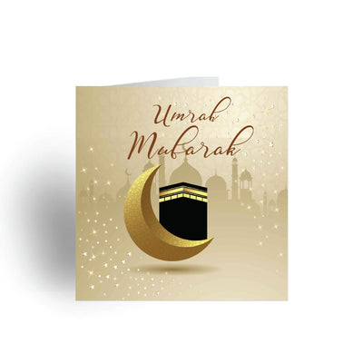 Umrah Mubarak Greeting Card - Ibadah London