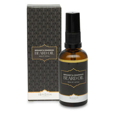 Cedarwood and Bergamot Beard Oil - Ibadah London